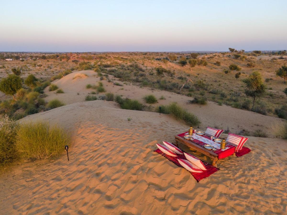 Kaner Retreat - India'S First Desert Botanical Resort Shaitrawa Ngoại thất bức ảnh